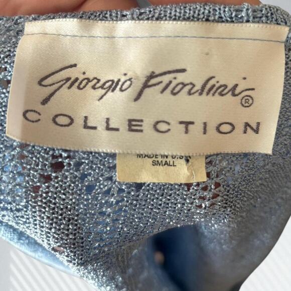 Soft blue sleeveless knit top - Picture 3 of 3